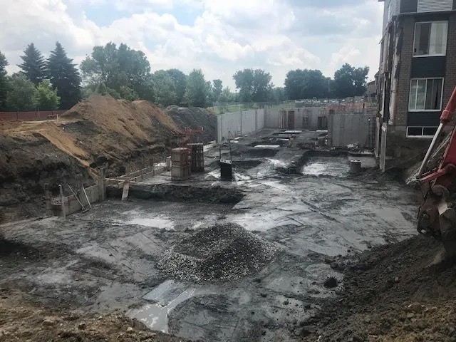 Excavation de bâtiment